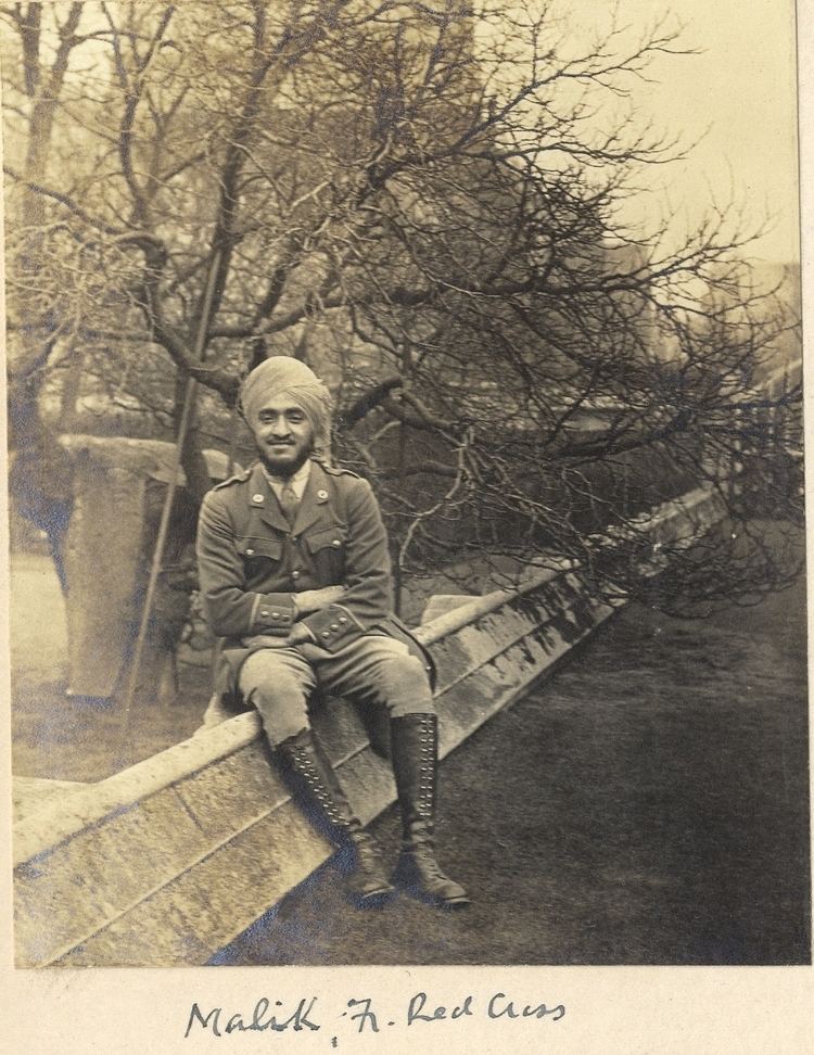 Hardit Malik WW1 Hardit Singh Malik Balliol 1912 Balliol College Archives