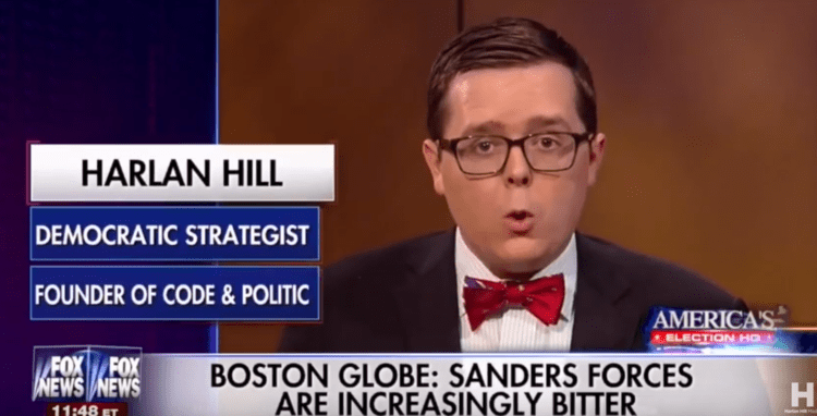 Harlan Hill Fox39s 39Democratic Strategist39 Sanders Supporter Is Really A Donald