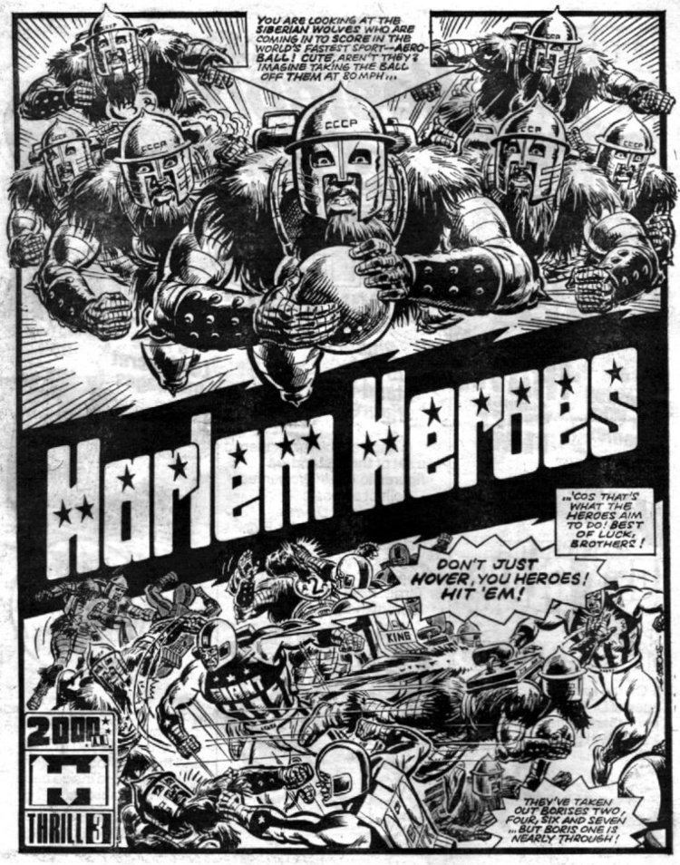 Harlem Heroes Harlem Heroes 2000AD 120 32 Mars Will Send No More