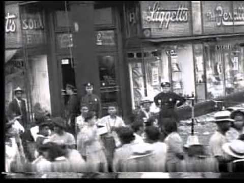 Harlem riot of 1943 Kanter39s Dept Store after Harlem Riots 1943 YouTube