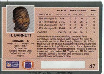 Harlon Barnett The Trading Card Database Harlon Barnett Gallery