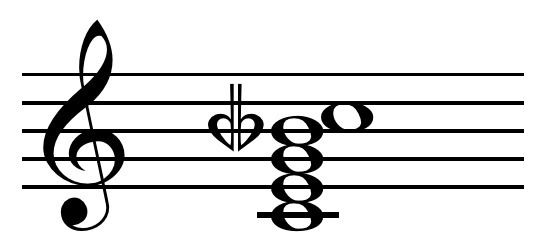 Harmonic seventh chord