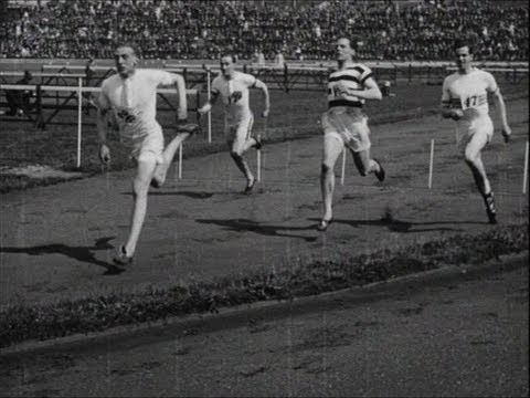 Harold Abrahams Running with Harold Abrahams 1924 YouTube