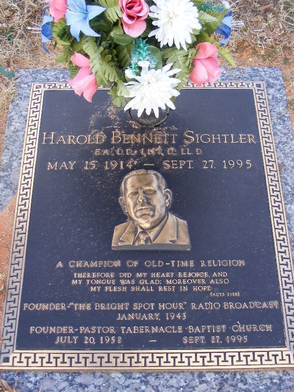Harold B. Sightler Dr Harold Bennett Sightler 1914 1995 Find A Grave Memorial