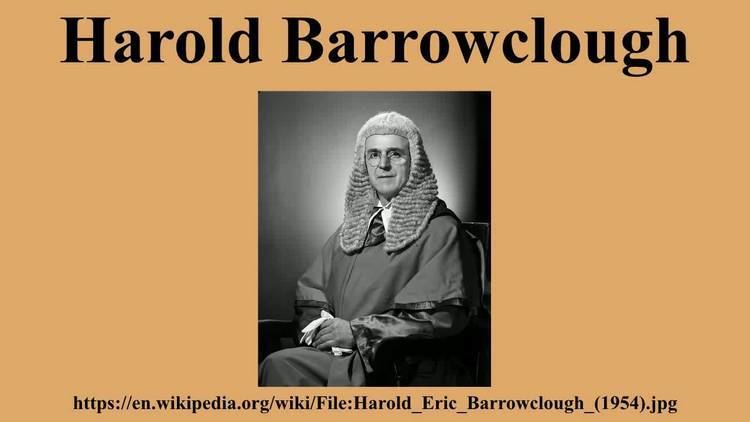 Harold Barrowclough Harold Barrowclough YouTube