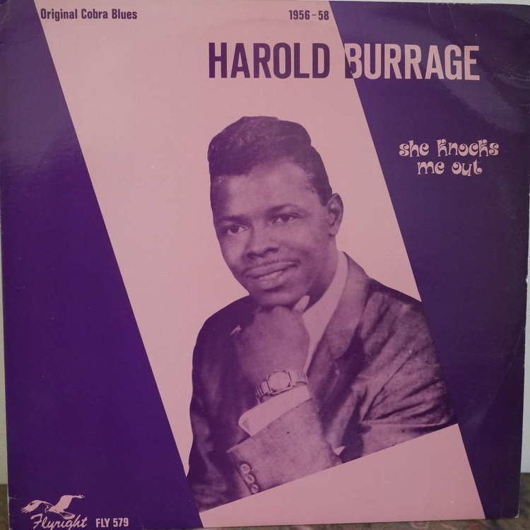 Harold Burrage She knocks me out by HAROLD BURRAGE LP with albert55