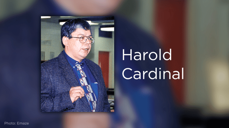Harold Cardinal Harold CardinalNational Aboriginal History Month APTN NewsAPTN News