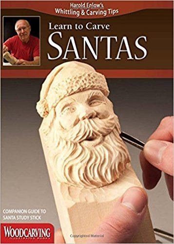 Harold Enlow Santas Study Stick Kit Learn to Carve Faces with Harold Enlow