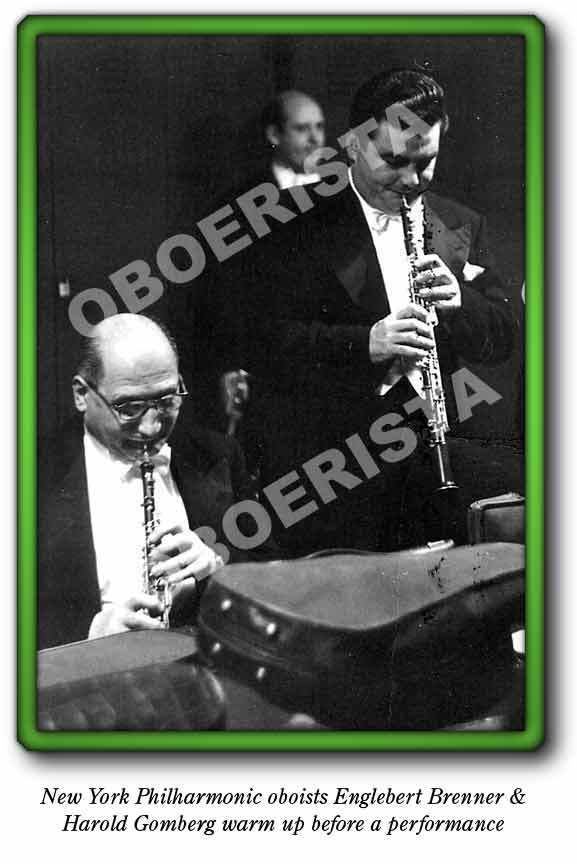 Harold Gomberg harold gomberg revisited Oboerista thoughts from an oboist