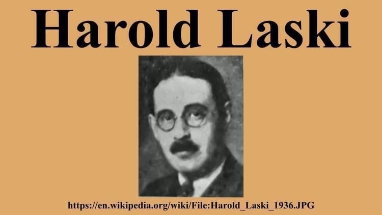 Harold Laski Harold Laski YouTube