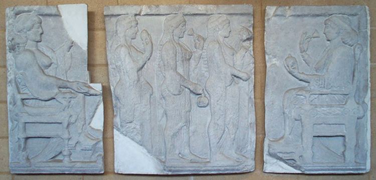 Harpy Tomb Harpy Tomb reliefs Museum of Classical Archaeology Databases