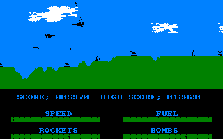 Harrier Attack Amstrad Abandonware Game Harrier Attack Amstrad CPC