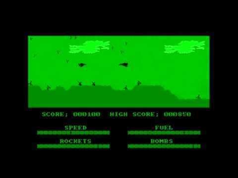 Harrier Attack Harrier Attack Amstrad CPC Non beeping HQ reedit YouTube