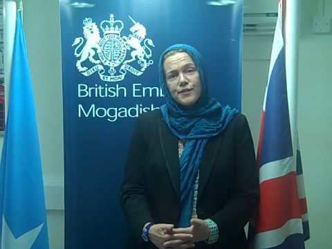 Harriet Mathews British Ambassador to Somalia Ms Harriet Mathews YouTube
