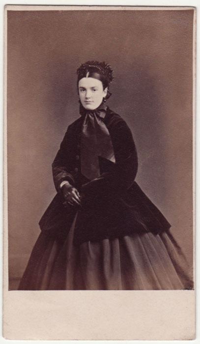 Harriet Mordaunt Harriet Sarah ne Moncreiffe Lady Mordaunt 1860s costume cocktail