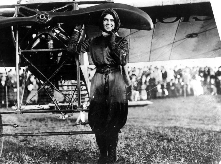 Harriet Quimby Harriet Quimby First Woman Licensed Pilot in America