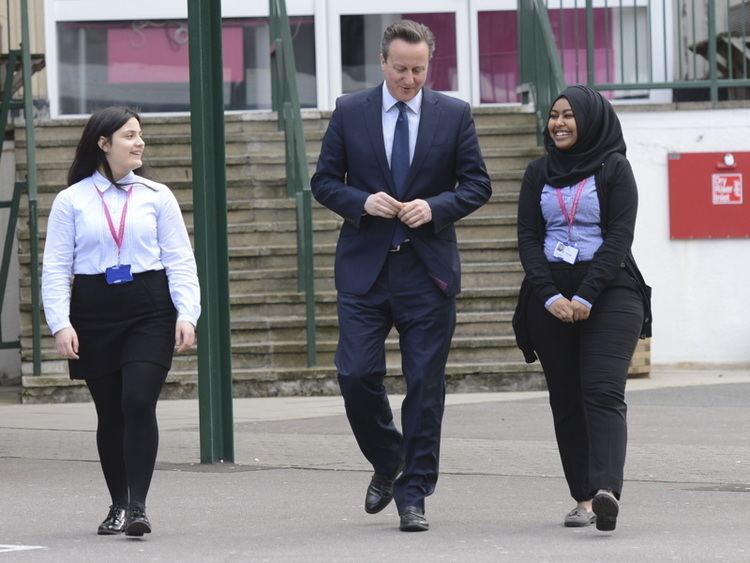 Harris Academy Bermondsey David Cameron visits Harris Academy Bermondsey SE16com