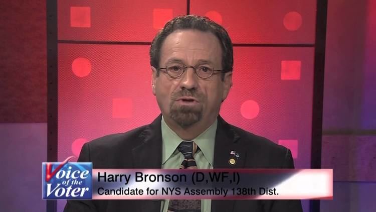 Harry Bronson Harry B Bronson DWFI Candidate for the 138th State Assembly