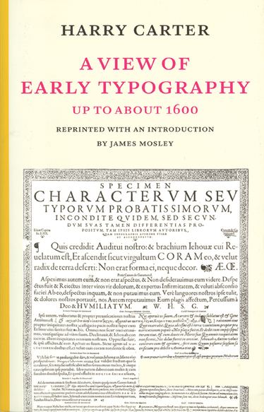 Harry Carter (typographer) Harry Carter Authors Hyphen Press