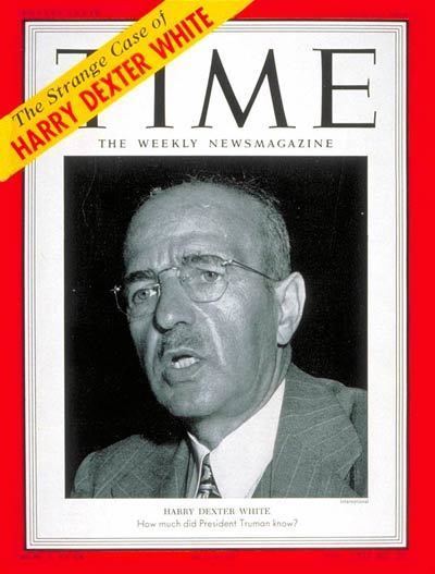 Harry Dexter White TIME Magazine Cover Harry Dexter White Nov 23 1953