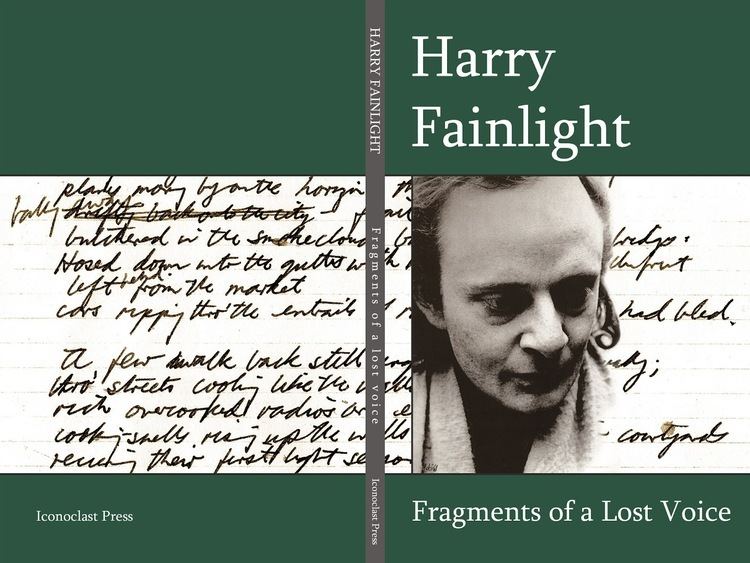 Harry Fainlight GHETTORAGA New edition of the book on poet Harry Fainlight edited