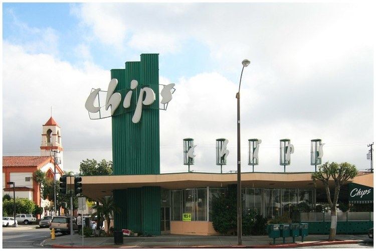 Harry Harrison (architect) Chips Diner 1955 by architect Harry Harrison Diner for Dinner