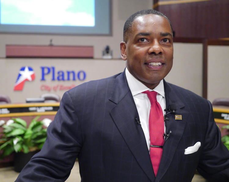 Harry LaRosiliere MythBusting With Plano39s Mayor 39We39re A Very Diverse