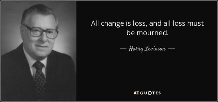 Harry Levinson QUOTES BY HARRY LEVINSON AZ Quotes