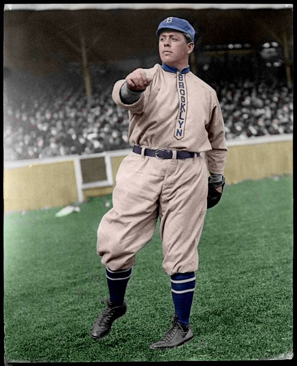 Harry Lumley (baseball) Harry Lumley Brooklyn Superbas colorized Baseball Dead Ball