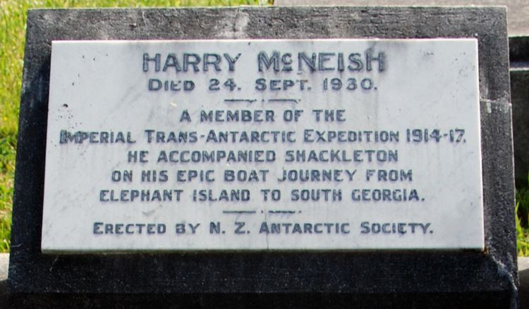Harry McNish Henry McNish 18661930 Biographical notes