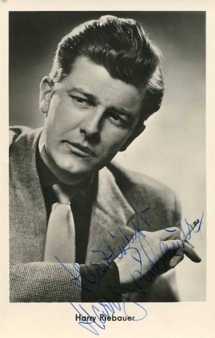 Harry Riebauer Harry Riebauer authentic Autograph