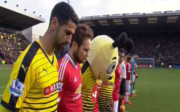 Harry the Hornet Watch Watford39s Harry the Hornet joins in Ighalo goal celebration
