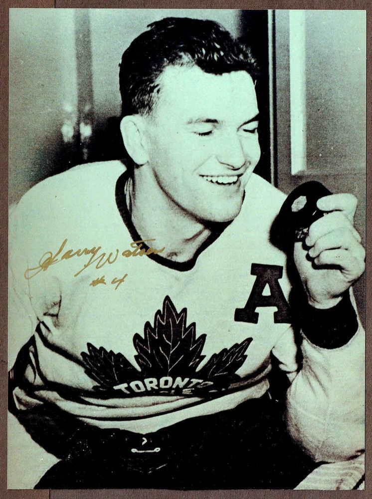 Harry Watson (ice hockey, born 1923) 1994 Toronto Maple Leafs Harry Watson 19232002 RIP Autod