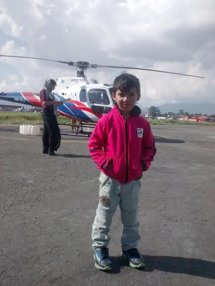 Harshit Saumitra Indian boy 5 becomes youngest to trek to Everest Base Camp NY