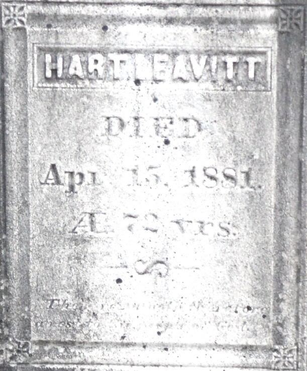 Hart Leavitt Hart Leavitt 1809 1881 Find A Grave Memorial