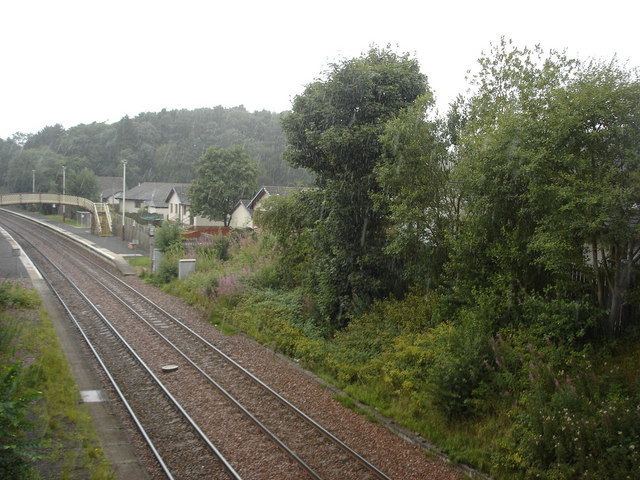 Hartwood railway station