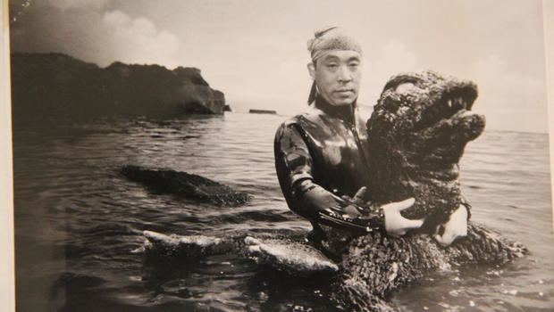 Haruo Nakajima Original quotGodzillaquot actor Haruo Nakajima keeps monstrous