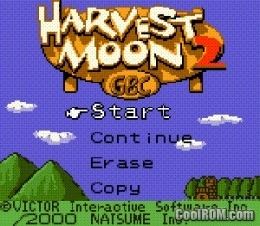 Harvest Moon 2 GBC Harvest Moon 2 GBC ROM Download for Gameboy Color GBC CoolROMcom