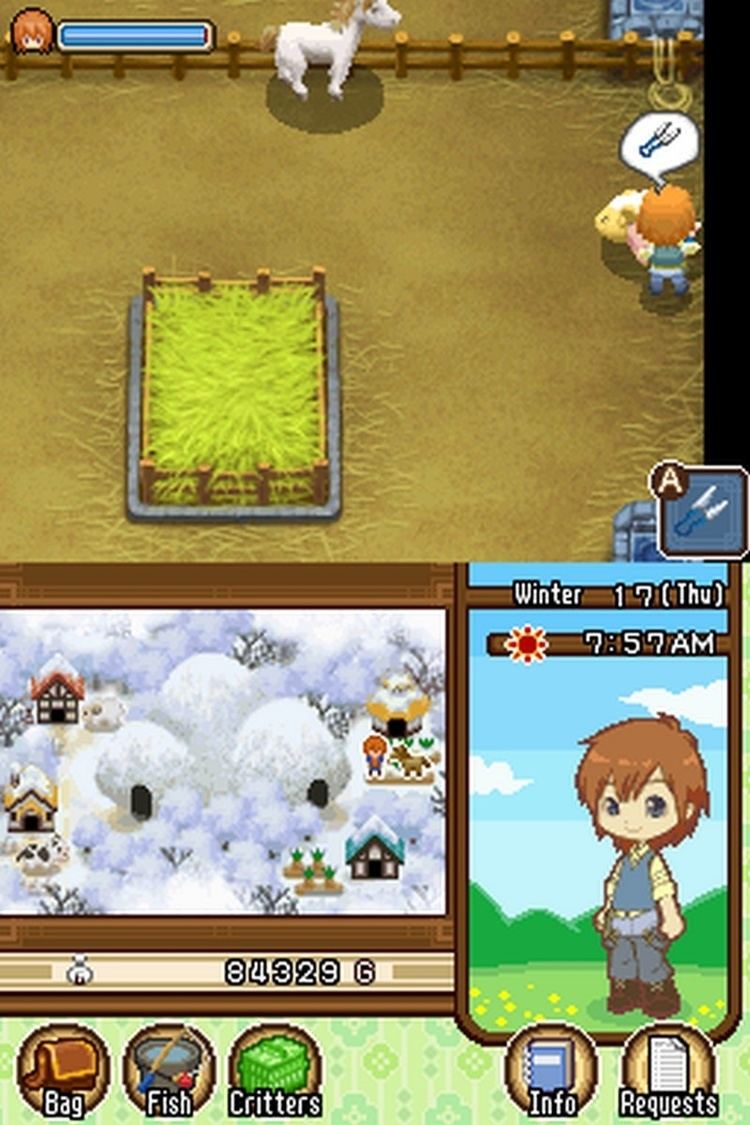 Harvest Moon DS Harvest Moon DS The Tale of Two Towns U ROM lt NDS ROMs Emuparadise