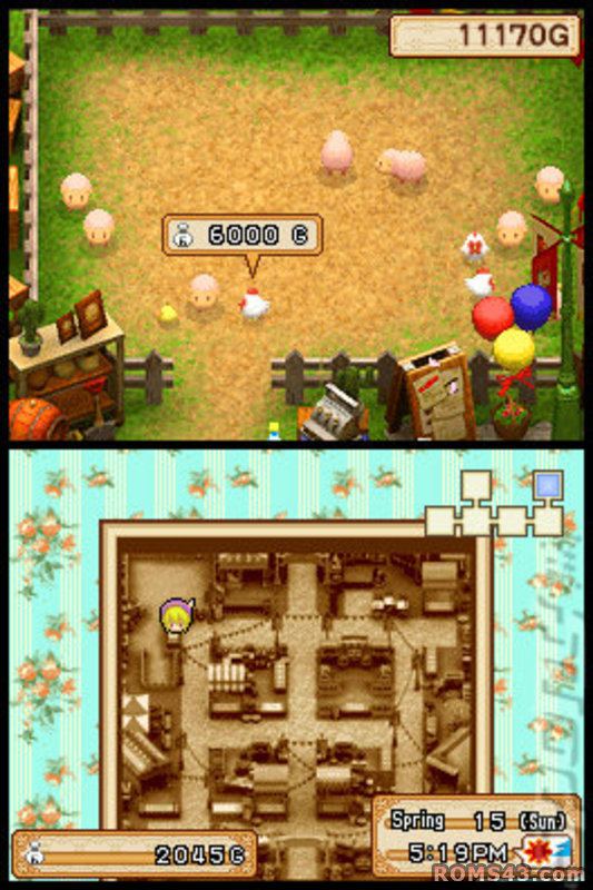 Harvest Moon DS: Grand Bazaar Harvest Moon DS Grand Bazaar 5178 Download For Nintendo DS NDS