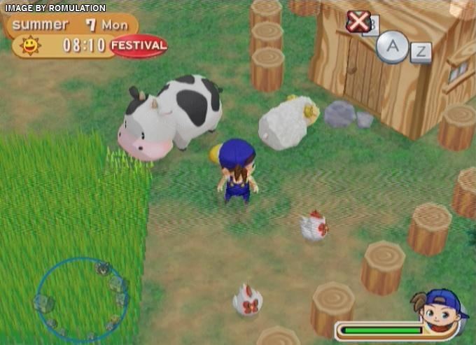 Harvest Moon: Magical Melody Harvest Moon Magical Melody USA Nintendo GameCube NGC ROM amp ISO
