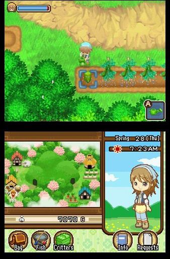 Harvest Moon: The Tale of Two Towns Harvest Moon DS The Tale of Two Towns U ROM lt NDS ROMs Emuparadise
