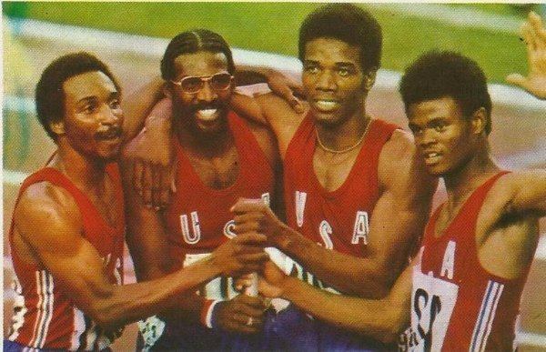 Harvey  Glance   USA  Olympiasieger  1976  in Montreal  4x100  Meter 