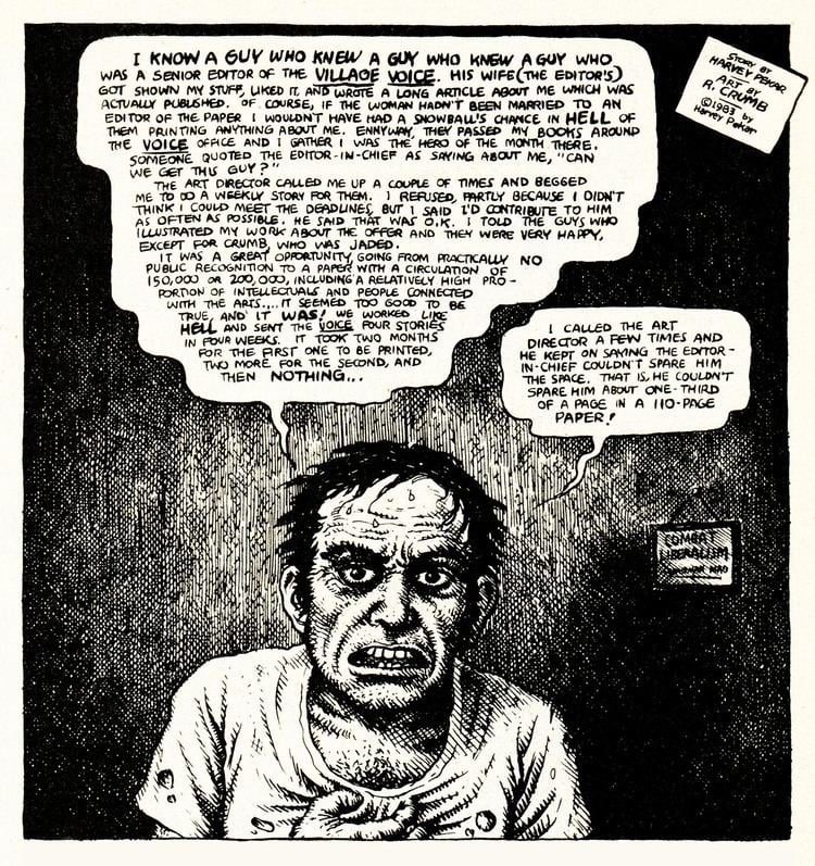 Harvey Pekar wwwcomicbookbraincomimagery20131221harvey