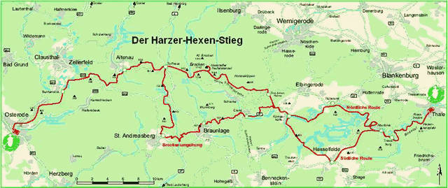 Harzer Hexenstieg lerbachde Touristik Harzer Hexenstieg