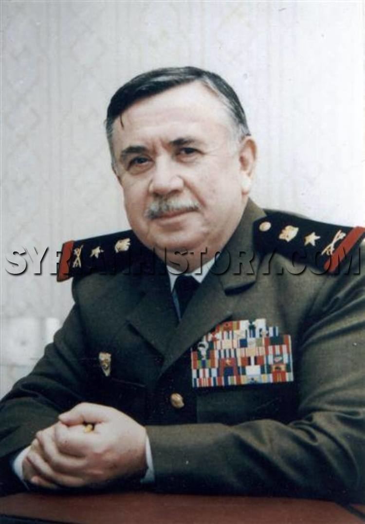 Hasan Turkmani Syrian History Defense Minister Hasan alTurkmani 2005