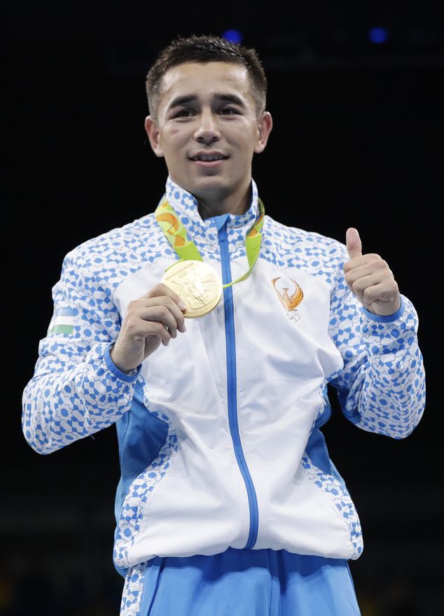 Hasanboy Dusmatov Boy to man Dusmatov wins first Rio Olympic boxing gold Daily Mail