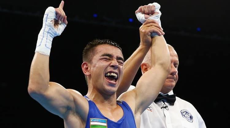 Hasanboy Dusmatov Uzbekistan39s Hasanboy Dusmatov wins lightflyweight gold The