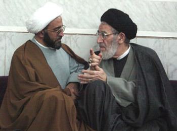 Hassan al-Saffar News Sheikh Hassan AlSaffar meets with Ayatollah AlQazwini 1