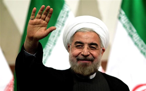 Hassan Rouhani Iran President Hassan Rouhani insists there will be no